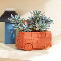 VW Bisop Bus Planter: Sunset