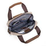 Davan Bags - Canvas Messenger Bag (Khaki)