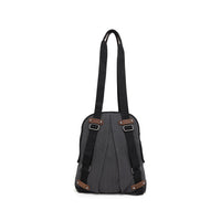 Cotton Linen Shoulder Bag CLB 3241-1 (Black)