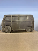 VW Bisop Bus  Planter: Washed Olive