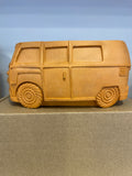 VW Bisop Bus  Planter: Terracotta