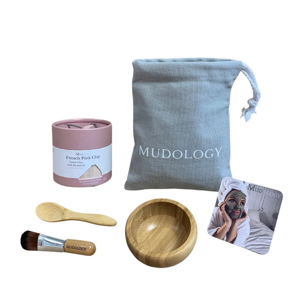 Mudology - French Pink Clay - Spa Kit