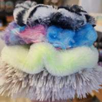 Fuzzy Scrunchies